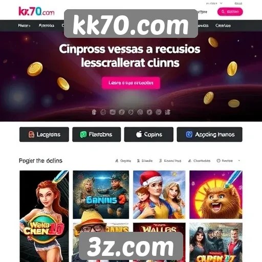 Recursos exclusivos de kk70.com para jogadores