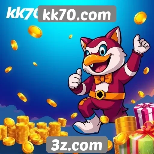 Promoções e bônus oferecidos pelo kk70.com