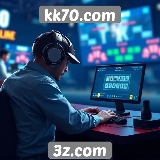 Análise de segurança em jogos online no kk70.com